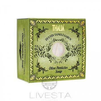 Скрабуюче мило з олією і кісточками оливи Thalia, 150 г 220635 фото