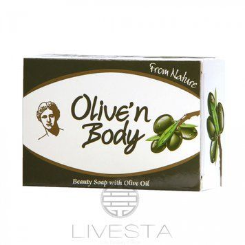 Натуральне косметичне мило з оливковою олією Olive&rsquo;n Body, 100 г 400601 фото