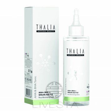 Активний тонік з кислотами для очищення шкіри обличчя THALIA, 200 мл 221302 фото
