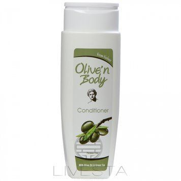 Кондиціонер для волосся з екстрактом листя оливи та зеленим чаєм Olive&rsquo;n Body, 400 мл 402101 фото